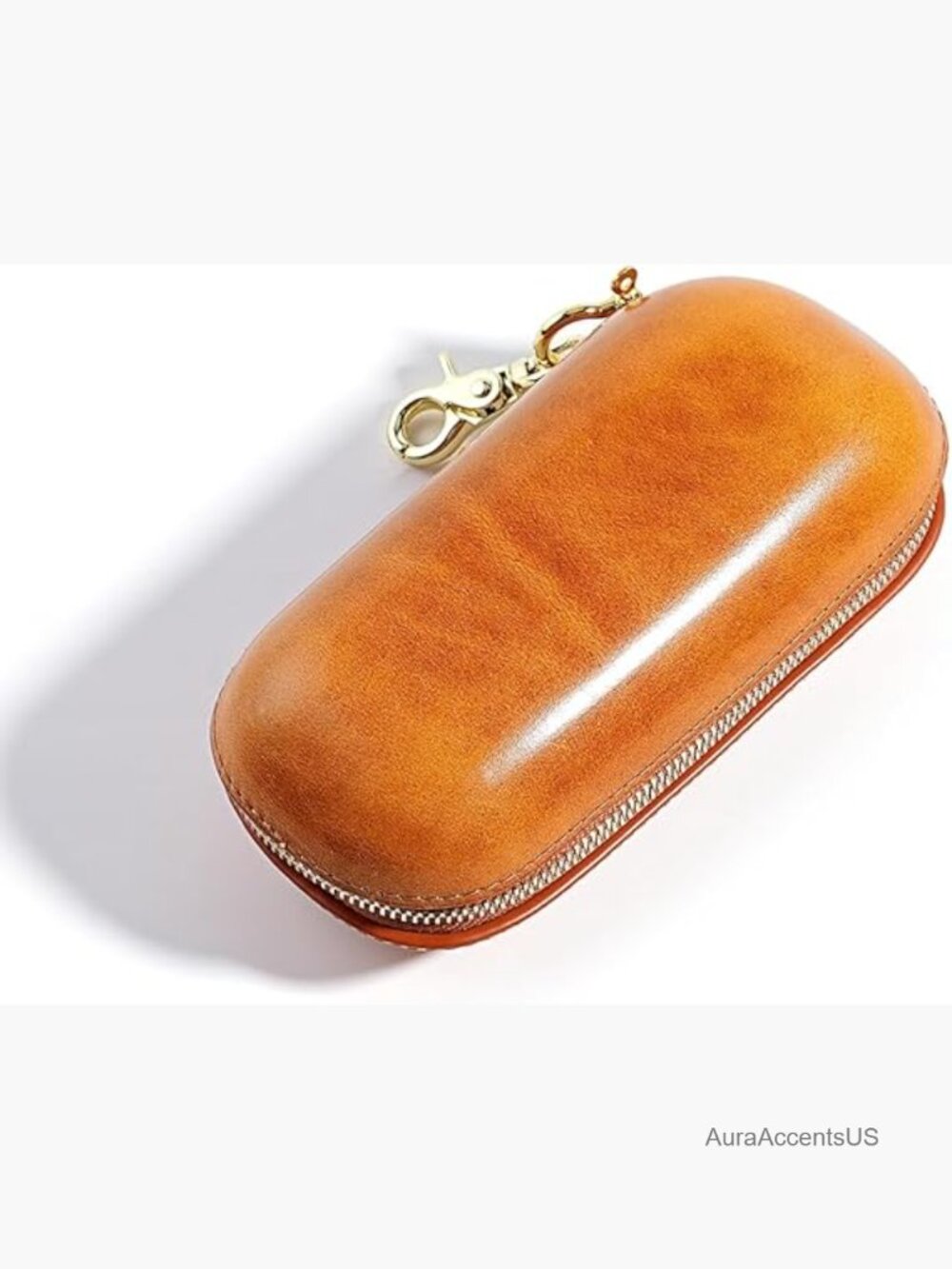 Leather Eyeglass Case Portable Travel Sunglasses Case Unisex